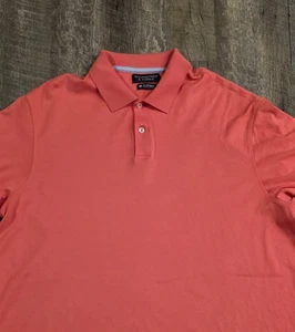 Roundtree & Yorke Herren Poloshirt Peach Kurzarm Supima Baumwolle Gr. XL - Bild 1 von 7