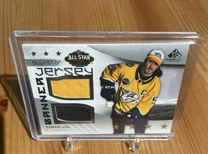 Camiseta deportiva All-Star 2022-23 Upper Deck SP Game usada NHL-Banner Relics Roman Josi - Imagen 1 de 2