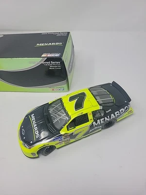 Coche Robby Gordon 2005 #7 Team Caliber Menards firmado escala 1/24 Foto 1 de 4