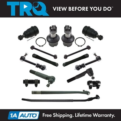 TRQ Front Steering & Suspension Kit Fits 2010-2013 Dodge Ram 2500 3500 - Image 1 of 4