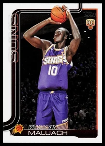 Khaman Maluach 2025-26 Topps RC Phoenix Suns - Picture 1 of 2