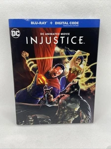 Injustice DC Animated Movie Blu-ray + Digital w/Slipcover - Picture 1 of 4