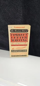 The Bantam Book of Correct Letter Writing by Watson Lillian Eichler Desk Edition - Picture 1 of 7