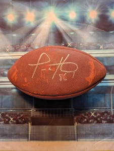 NFL Baltimore Ravens Todd Heap Signed Autographed Wilson Castrol Edge Football - Picture 1 of 5