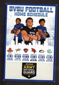 Grand Valley State Lakers 2025 Football Magnet Schedule Army National Guard - Picture 1 of 1