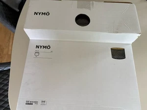 Ikea Nymo Nymö Lampenschirm 44 cm schwarz & kupfer - Bild 1 von 5