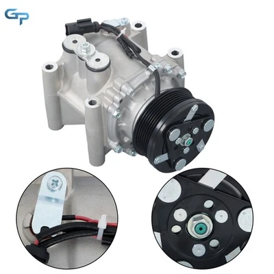 A/C Compressor with Clutch For Jaguar S-Type 3.0L 2968CC 2000-2008 CO 102541AC - Image 1 of 4