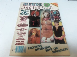 HIT PARADER ANNUAL Spring 1983 OZZY vs BLACK SABBATH KISS CENTERFOLD and more - Picture 1 of 3