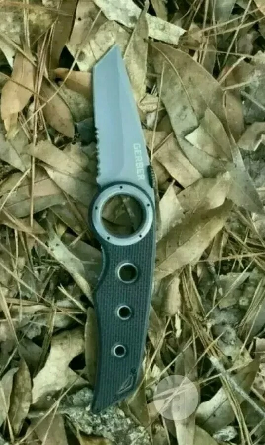 GERBER REMIX Táctico Tanto Hoja G10 Mango Anillo Circular/Sujeción para Dedos AUTÉNTICO Foto 1 de 1
