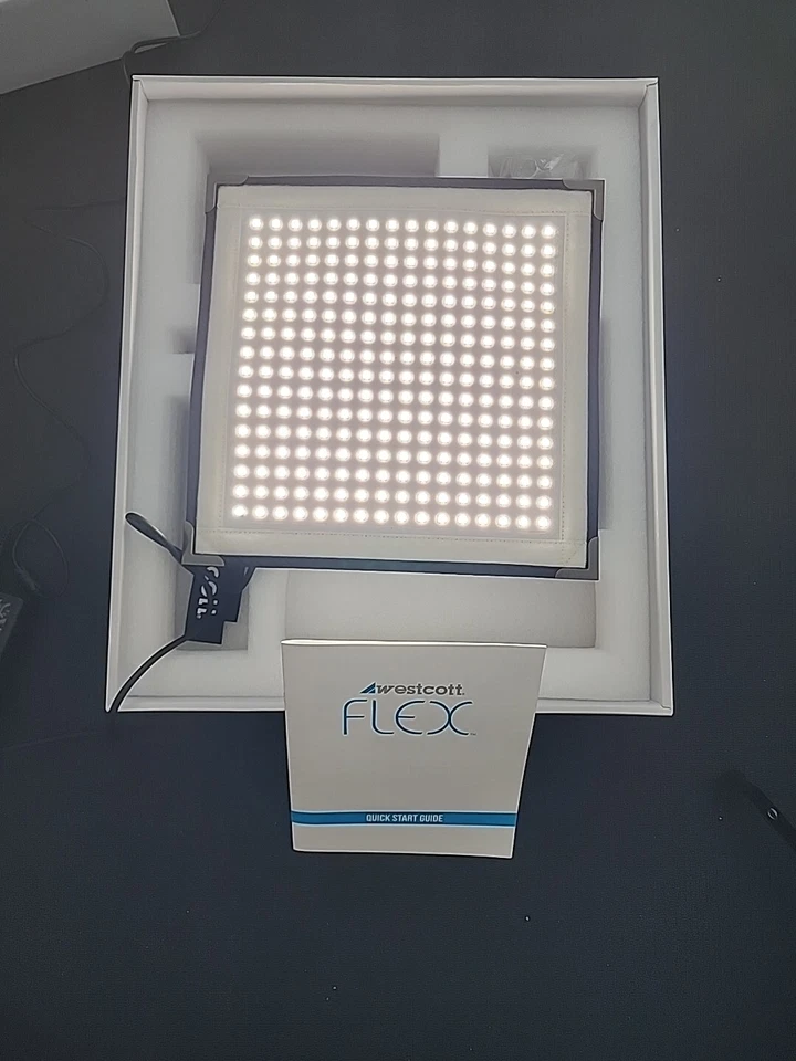 Westcott Flex 1x1 Daylight LED Mat Cine Set-Works great - Image 1 of 4