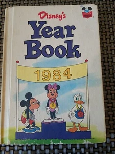 VINTAGE DISNEY YEAR BOOK FROM 1984 - Picture 1 of 3