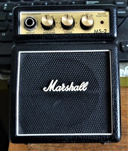 Amplificador mini/microamplificador Marshall MS-2 probado funciona muy bien - Imagen 1 de 7