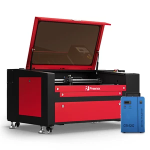Preenex 80W CO2 Laser Engraver Cutter Marker with CW-5202 Water Chiller - Picture 1 of 12
