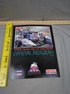 Vintage 1992 Toyota Grand Prix of Long Beach Souvenir Programm - Bild 1 von 3