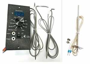 CONTROLLER TERMOSTATO DIGITALE PROFESSIONALE si adatta a TRAEGER & PIT BOSS + SONDE RTD & carne - Foto 1 di 6