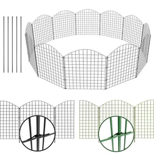 Teichzaun Steckzaun Zaun Gartenzaun Hundezaun Gitterzaun Zaunset - Bild 1 von 15
