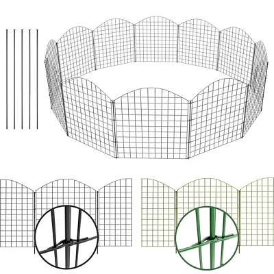 Teichzaun Steckzaun Zaun Gartenzaun Hundezaun Gitterzaun Zaunset - Bild 1 von 4