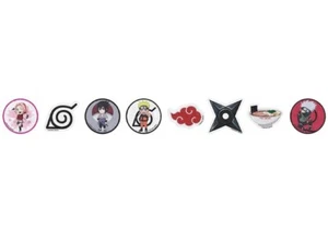 PARCHES NARUTO (8) Favor Fiesta Cumpleaños Serie Manga Japonesa Naruto Uzumaki - Imagen 1 de 1