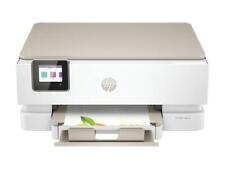 HP ENVY Inspire 7255e Wireless Inkjet All-in-One Printer - White/Beige