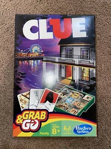 Clue Grab & Go Game Hasbro Gaming Family Toy - Picture 1 of 2