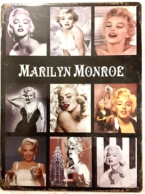 FREE SHIPPING! 12x16 TIN SIGN Marilyn Monroe BUY or make OFFER B4 it’s SOLD! 😱 - Image 1 of 4