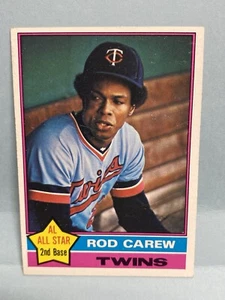 JA4001 1976 Topps BB Rod Carew #400 Minnesota Twins Ex-Mt - Picture 1 of 4