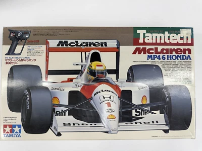 1/14 Tamiya Tamtech Mclaren MP4/6 Honda F1 Formula racing car only kit VHTF - Image 1 of 4