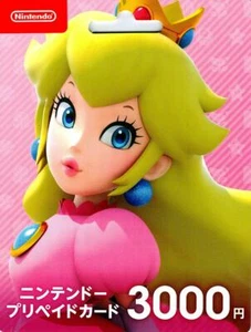 Japan Nintendo eShop 3000 Yen Prepaid Digital Card: (Japanese) - Picture 1 of 2