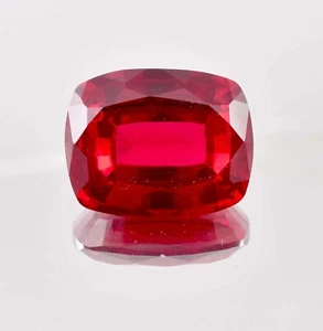 Piedra preciosa suelta de pintura roja natural AAA+ impecable 8 x 6 mm (certificada GIT) - Imagen 1 de 6