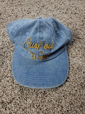 Wrangler X Billabong Baseball Hat Cap Mens Blue Strap Back Surfs Out West NWT  - Image 1 of 4
