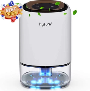 1400ml Portable Mini Dehumidifier for Small Rooms Bathroom Bedroom Wardrobe RV - Picture 1 of 12