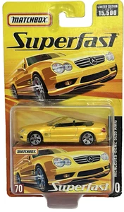 Matchbox Superfast 2005 #70 Mercedes-Benz SL55 AMG Yellow 1 of 15,500 - Picture 1 of 10