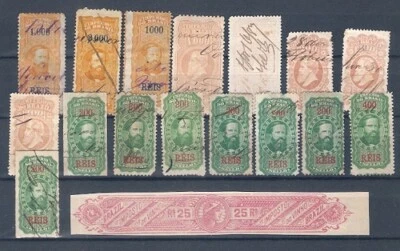 BRASIL INGRESOS TEMPRANOS MÁS 80 SELLOS SIGLO 19 Y PRINCIPIOS DE 20 FVF  Foto 1 de 3