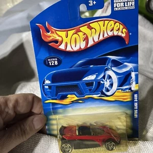 Hot Wheels 2000 Lotus Elise 340R Rare '01 Blue Card Collector No. 128 New - Picture 1 of 9