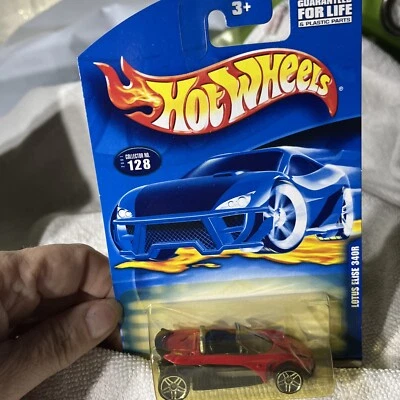 Hot Wheels 2000 Lotus Elise 340R Raro '01 Tarjeta Azul Coleccionista No. 128 Nuevo Foto 1 de 4