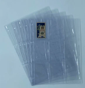 LOT DE 20 FEUILLES FORMAT A4 9 CASES POUR CHROMOS - CLASSEMENT - RANGEMENT - Imagen 1 de 1