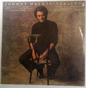 Johnny Mathis Feelings Vinyl LP Rare VHTF Sealed Vtg 1975 OOP Columbia PC 33887 - Picture 1 of 8