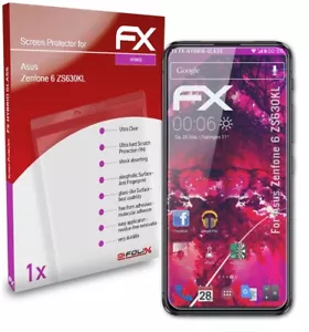 atFoliX Glass Protector for Asus Zenfone 6 ZS630KL 9H Hybrid-Glass - Picture 1 of 5