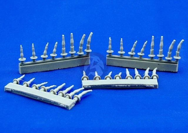 Djiti's 1/35 US Antenna Mount Set (2 types, 32 pieces) [Resin Detail kit] 35010 - Image 1 of 1