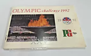 Brooke Bond PG Tips Olympic Challenge 1992 Tea Cards Album Complete Set - Picture 1 of 4