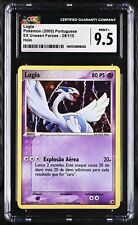 Cartão Pokemon Lugia Ex 180hp 102/113 ultra raro tesouros lendários inglês