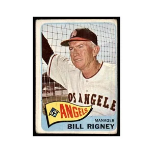 1965 Topps Bill Rigney Baseball Cards #66 - Picture 1 of 3