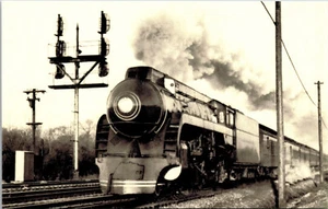 Southern Railway RPPC Postcard Train Railroad Engine Reprint - Picture 1 of 2