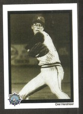 Orel Hershiser 2007 Panini Venezuelan Stickers #170 Very Rare *Set Break