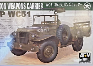 AFV Club AF35S15 1/35 U.S. 3/4 Ton Weapons Carrier WC51 BEEP - Picture 1 of 7