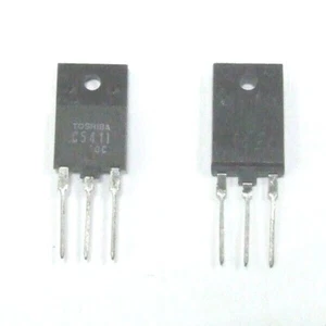 C5411 TRANSISTOR 2SC 5411 ORIGINALE TOSHIBA FONDO DI MAGAZZINO KIT 2 PEZZI - Picture 1 of 1