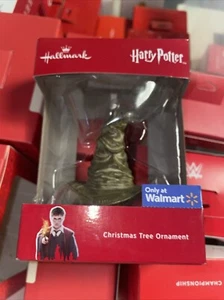 Hallmark Christmas Hot Ornament Hogwarts Hat Harry Potter Walmart Exclusive - Picture 1 of 6