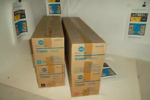 Konica Simitri HD TN711 Set cartucce toner per BizHub C654 C654e C754 C754e NUOVO - Foto 1 di 6
