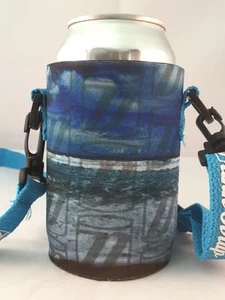 Koozie Holder Necklace Drinkstrap Beer Soda Pop Can Bottle Cooler New Beach - Picture 1 of 5