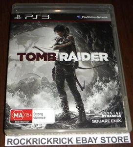 PLAYSTATION 3 GAME TOMB RAIDER INCLUDES MANUAL PAL - Picture 1 of 3